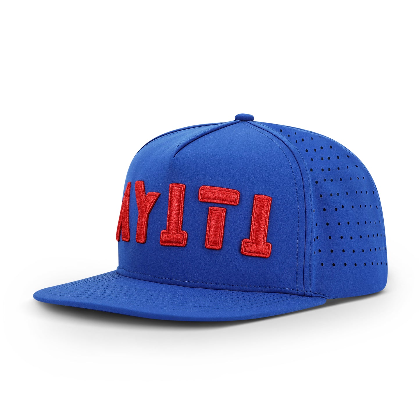 AYITI Snapback- Blue/Red