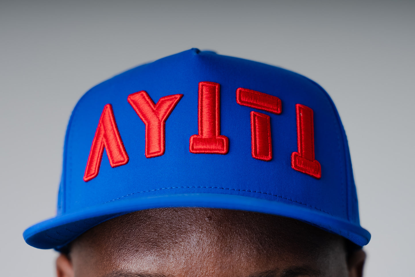 AYITI Snapback- Blue/Red